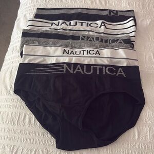 Nautica. 5 pairs Size L. New without tags